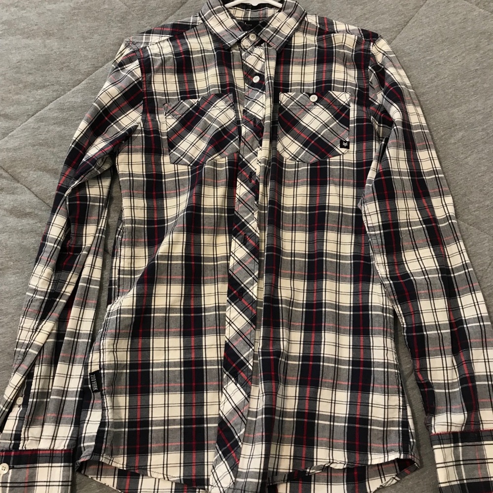 Zoo York button down shirt (small)